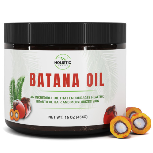 Holistic Depot 100% Pure Batana Oil 16 Oz (454G) | Batana Oil For Hair Growth | Authentic Batana Oil | 100% Pure Batana Oil From Honduras Holistic Depot 100% Pure Batana Oil 16 Oz (454G) | Batana Oil For Hair Growth | Authentic Batana Oil | 100% Pure Batana Oil From Honduras