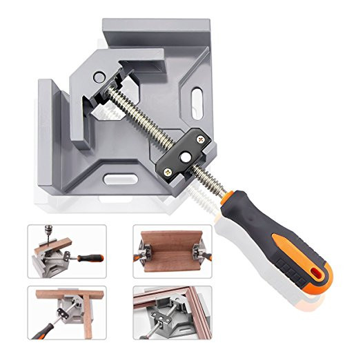 GOCHANGE 90°/Right Angle Clamp/Adjustable Corner Vise for Wood-working, Engineering, Welding, Carpenter, Photo Framing