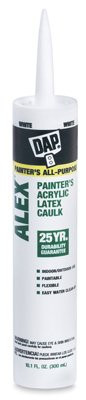 10.1 oz Dap 18065 White Alex Painters Acrylic Latex Caulk Pack of 12
