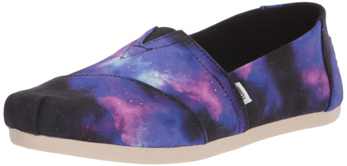 TOMS Women's Alpargata 3.0 Loafer Flat, Black Multi Galaxy, 9