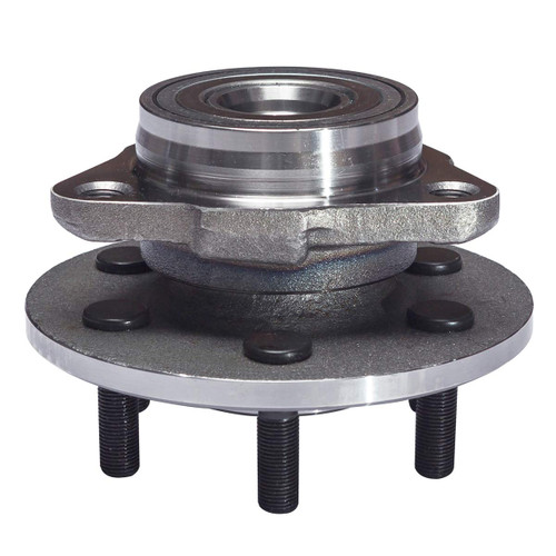 Front Wheel Hub and Bearing Assembly (No ABS) Compatible With 1997 98 99 00 01 02 03 2004 Dodge Dakota 1998-2003 Dodge Durango (4WD Models,2-Wheel ABS) AUQDD 515007 [6 Lug W/o ABS]