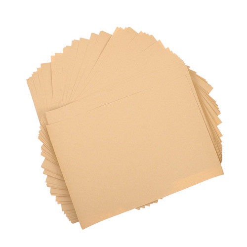 EXCEART 300 Pcs A4 Kraft Cardboard Sax Sulphite Drawing Paper Shipping Wrapping Paper Kraft Painting Paper A4 Painting Cardboard Dessert Wrapping Paper A3 Kraft Paper Square Sketch Paper