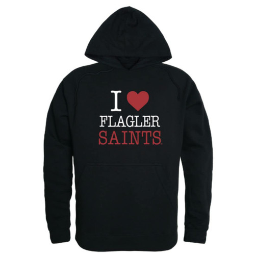 W Republic Flagler College Saints Campus Hoodie Sweatshirts - Black, Large