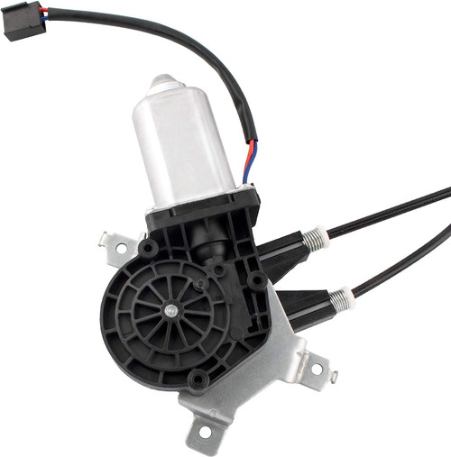 MYSMOT 741-587 Front Right Power Window Regulator with Motor Passenger Side for Ford E-150 2003-2014 E-250 Econoline 1992-2002 E-350 E-450 E-550 Super Duty, 1C2Z 1523200-AA F2UZ1523208A