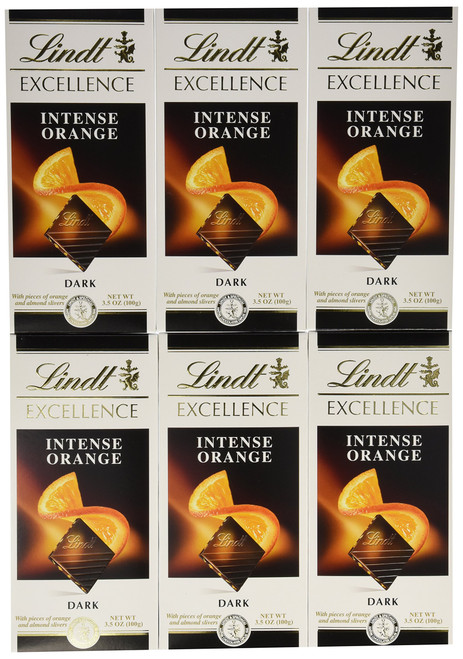 Lindt Master Chocolatier Excellence Intense Orange, Dark, 3.5-Ounce (Pack 12) Lindt Master Chocolatier Excellence Intense Orange, Dark, 3.5-Ounce (Pack 12)