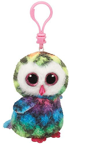 Ty - TY35025 - Beanie Boo's - Keychain - Owen The Owl - assorted colors