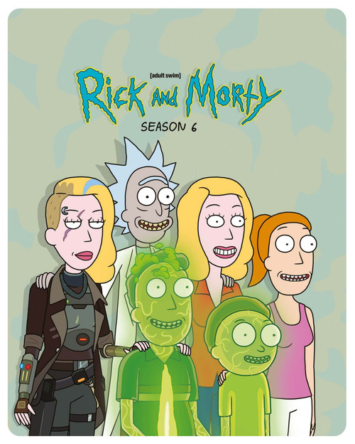 Rick and Morty: Season 6 Steelbook [Blu-ray Steelbook] [2022] [2023] [Region Free]