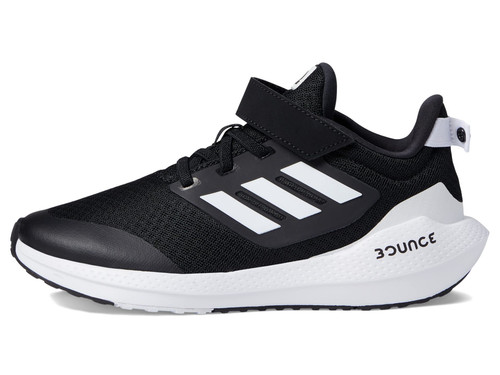 adidas Unisex-Child EQ21 2.0 Running Shoe, Core Black/FTWR White/Core Black (Elastic), 1