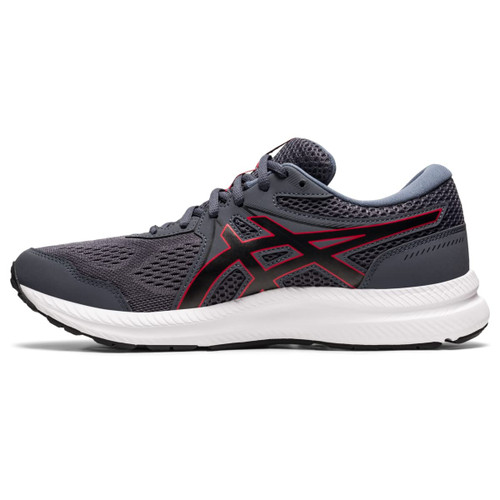 ASICS Men's Gel-Contend 7 Carrier Grey/Classic Red Running Shoe 11 M US