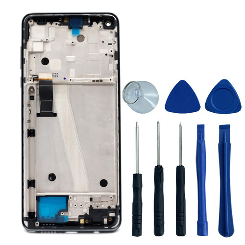 Avvood LCD Screen Replacement with Frame for Motorola Moto G Stylus 5G XT2131 XT2131-1 XT2131-3 XT2131-4 LCD Screen Display Touch Digitizer Assembly Frame Replacement Green?6.8"