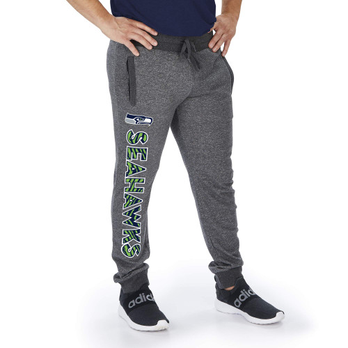 Officially Licensed Zubaz Men's NFL NFL Men's Marbled French Terry Jogger, Seattle Seahawks, Size XX-Large Officially Licensed Zubaz Men's NFL NFL Men's Marbled French Terry Jogger, Seattle Seahawks, Size XX-Large