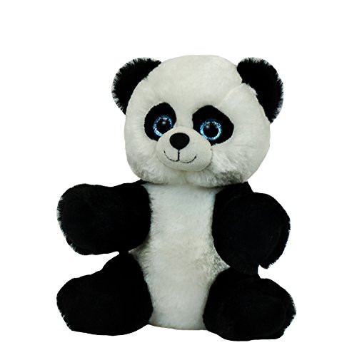 BEARegards Personal Recordable Talking Teddy Bear / baby heartbeat 8" PANDA with 20 sec digital recorder