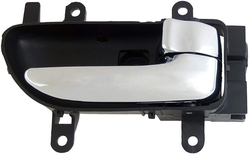 Dorman 96556 Interior Door Handle Compatible with Select Nissan Models, Black; Chrome
