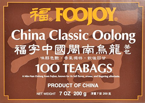 Foojoy China Classic Min-nan Oolong (Wulong) Tea, 2g X 100 Teabags,