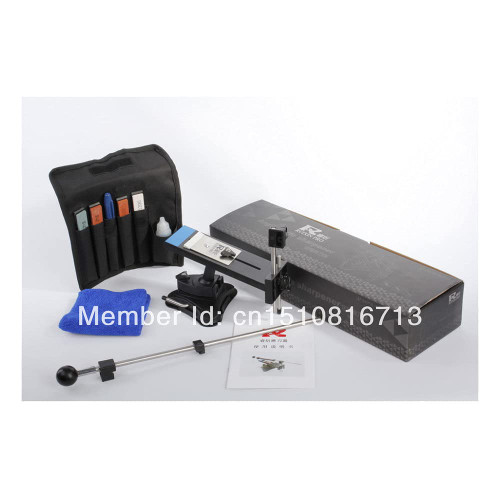 Update Professional Kitchen Knife Sharpener System Fix-Angle 4 Stones Version II