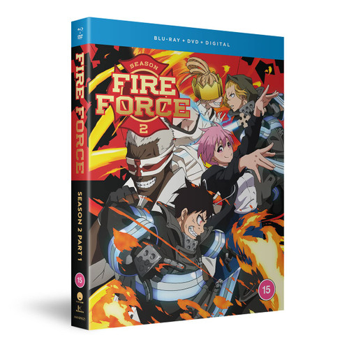 Fire Force Season 2 Part 1 - Blu-ray/DVD Combo + Digital Copy Fire Force Season 2 Part 1 - Blu-ray/DVD Combo + Digital Copy