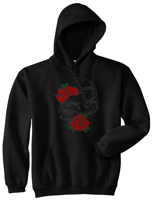 Kings Of NY Italia with Flag Italy Futbol Mens Pullover Hoodie XXX-Large Black