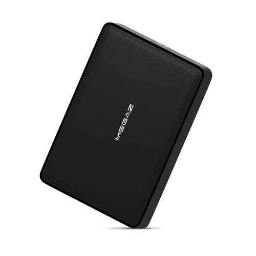 MegaZ 1TB External Hard Drive Backup Slim 2.5'' Portable HDD USB 3.0 for PC, Mac, Laptop, PS4, Xbox one, 3 Year Warranty