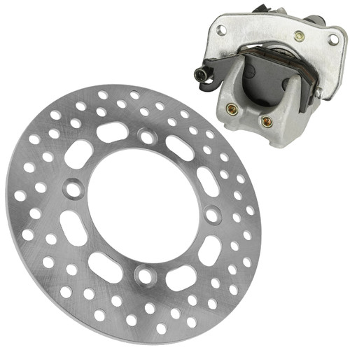 Caltric Front Right Brake Caliper with Disc Compatible with Suzuki King Quad 500 LT-A500X 4x4 2011-2018