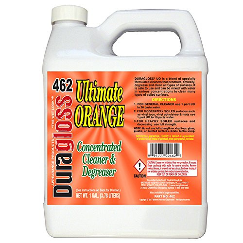 Duragloss 462 Ultimate Orange Concentrated Cleaner and Degreaser - 1 Gallon