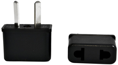 Ceptics USA to Australia/China Plug Adapter - CE Certified - CE Certified - RoHS Compliant - 6 Pack