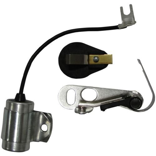 Complete Tractor 1200-5068 Ignition Kit for Massey Ferguson 839012M91 (Points Condenser Rotor)
