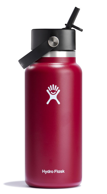 Hydro Flask 32 Oz Wide Flex Straw Cap Berry