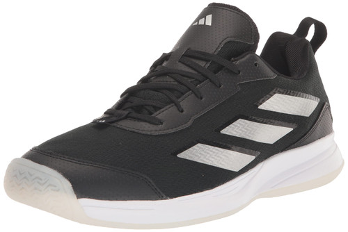 adidas Women's AvaFlash Sneaker, Core Black/Silver Metallic/White, 8.5