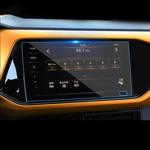 LAVIYE Car Interior Accessories Tempered Glass 8inch Navigation Screen Protector Film?For Volkswagen Polo T-Cross 2019