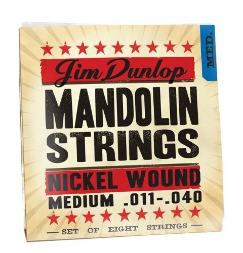 Jim Dunlop DMN34 34 Gauge Nickel Plated Steel Mandolin String, Medium (Single)