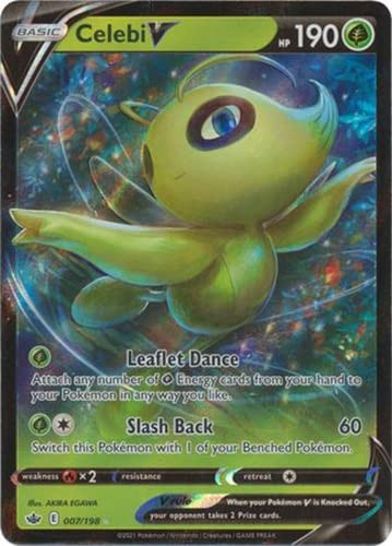 Celebi V - 007/198 - Ultra Rare - Sword & Shield - Chilling Reign