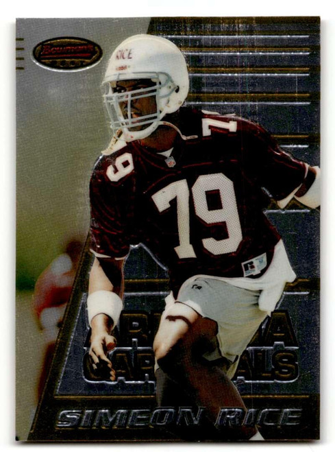 1996 Bowman's Best #151 Simeon Rice Arizona Cardinals Football Cards NM Near Mint Football Card