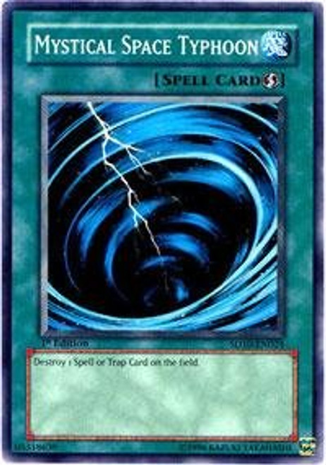 Yu-Gi-Oh! - Mystical Space Typhoon SD10 (SD10-EN024) - Structure Deck 10: Machine Re-Volt - 1st Edition - Common