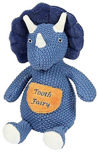 Maison Chic Trey The Dinosaur Tooth Fairy Pillow for Boys or Girls