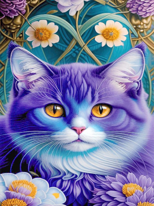Cat Diamond Art DIY Diamond Painting Kits, 5D Diamond Art Kits for Adults Kids Beginner,DIY Full Drill Paintings with Diamonds Gem Art for Adults Home Wall Decor 12x16inch Cat Diamond Art DIY Diamond Painting Kits, 5D Diamond Art Kits for Adults Kids Beginner,DIY Full Drill Paintings with Diamonds Gem Art for Adults Home Wall Decor 12x16inch