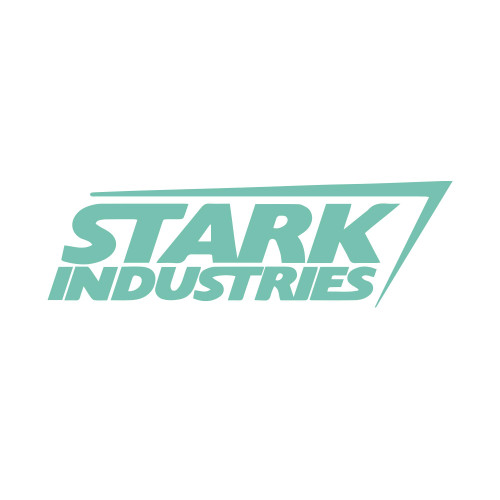 Stark Industries Sticker Vinyl Decal Notebook Car Window Laptop 6" x 2" (Mint)