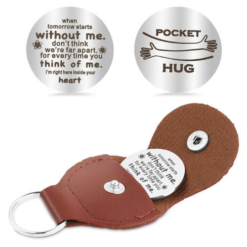 cobee Pocket Hug Token, Double Sided Inspirational Pocket Hug Token Gift Encouragement Long Distance Relationship Keepsake Social Distance Gift for Family and Friends(Style A) cobee Pocket Hug Token, Double Sided Inspirational Pocket Hug Token Gift Encouragement Long Distance Relationship Keepsake Social Distance Gift for Family and Friends(Style A)