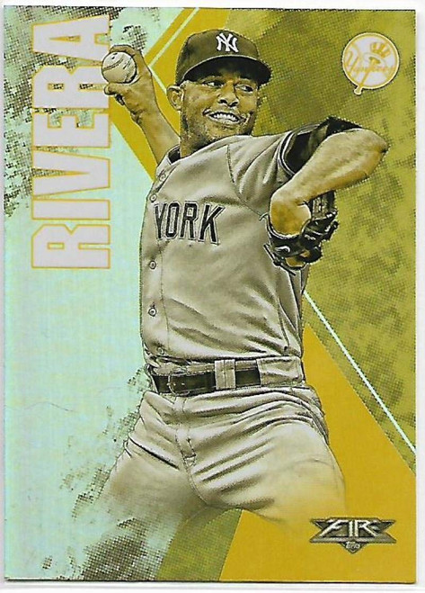 2019 Topps Fire Gold Mint #41 Mariano Rivera NM-MT Yankees