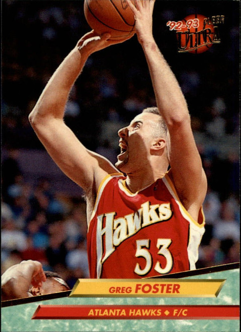 1992 Ultra Basketball Card (1992-93) #222 Greg Foster