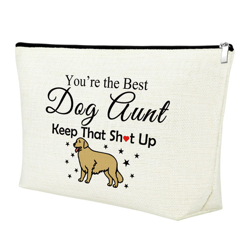 Funny Auntie Gift Dog Lover Gift Dog Auntie Gifts Makeup Bag Dog Lovers Gift for Women Pet Owner Rescue Gift Cosmetic Bag Birthday Gift for Dog Aunt Dog Sitter Mother's Day Gift for Her Travel Pouch Funny Auntie Gift Dog Lover Gift Dog Auntie Gifts Makeup Bag Dog Lovers Gift for Women Pet Owner Rescue Gift Cosmetic Bag Birthday Gift for Dog Aunt Dog Sitter Mother's Day Gift for Her Travel Pouch