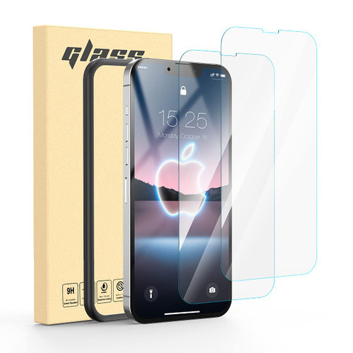 MATEPROX iPhone 14 Plus/13 Pro Max Screen Protector,Full Framed Tempered Glass Screen Protector[Anti Scratch] for iPhone 14 Max/13 Pro Max 6.7"-2 Pack