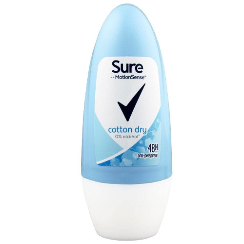 Sure Women Cotton Roll-On Anti-Perspirant Deodorant 50ml