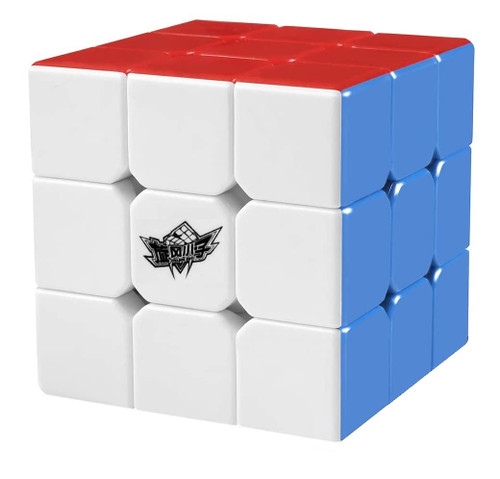 Magic Cube Cyclone Boys Speed Puzzle Stickerless Cube by GINFH (3x3 Speed Cube)