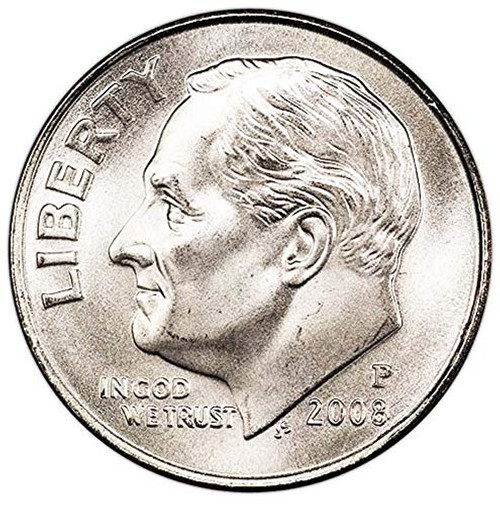 2008 P Satin Finish Roosevelt Dime Choice Uncirculated US Mint 2008 P Satin Finish Roosevelt Dime Choice Uncirculated US Mint