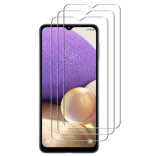 UZWZW 3 Pack For Samsung Galaxy A32 5G Tempered Glass Screen Protector, 9H Hardness, 2.5D, Anti Scratch, HD Clear UZWZW 3 Pack For Samsung Galaxy A32 5G Tempered Glass Screen Protector, 9H Hardness, 2.5D, Anti Scratch, HD Clear