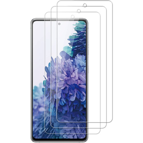 UZWZW 3 Pack For Samsung Galaxy S20 FE 5G / 4G Tempered Glass Screen Protector, 9H Hardness, 2.5D, Anti Scratch, HD Clear UZWZW 3 Pack For Samsung Galaxy S20 FE 5G / 4G Tempered Glass Screen Protector, 9H Hardness, 2.5D, Anti Scratch, HD Clear