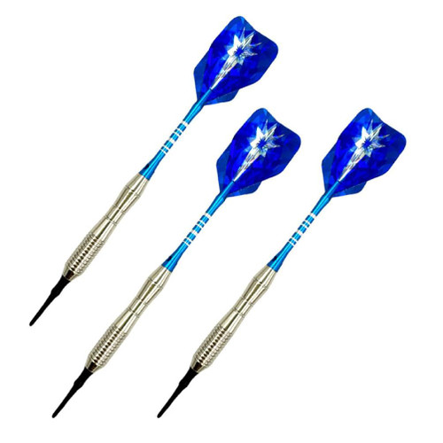 Yovslop 3 Pcs Professional Indoor Soft Tip Darts Flights Simple Indoor Plastic Tip Darts for Electronic Games Durable Professional Soft Tip Darts Set for Electronic