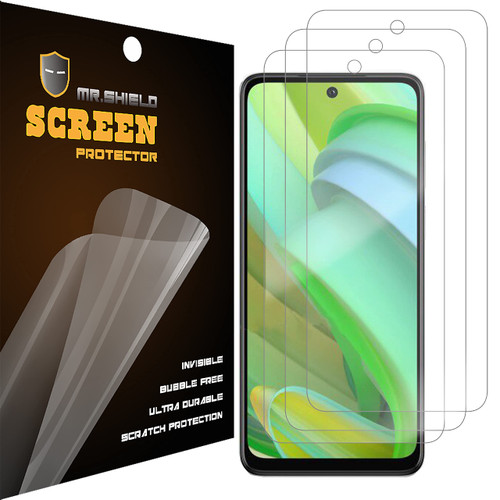 Mr.Shield [3-Pack] Screen Protector For Motorola Moto G Power 5G (2023) [NOT fit for 2020-2022 Version] Premium Clear Screen Protector (PET Material)