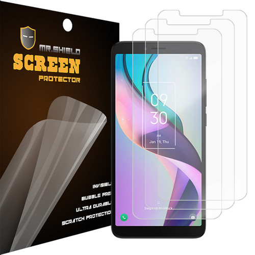 Mr.Shield [3-Pack] Screen Protector For TCL Ion X Premium Clear Screen Protector (PET Material)