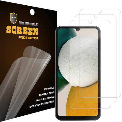 Mr.Shield [3-Pack] Screen Protector For Samsung Galaxy A24 4G Premium Clear Screen Protector (PET Material)